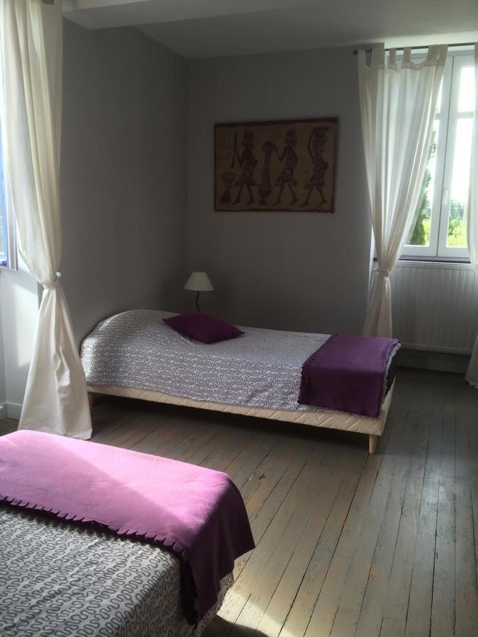 Chambres D'Hotes Les Heures Claires Briennon 외부 사진